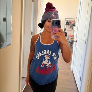 Junk Food Clothing New England Patriots Tank Top